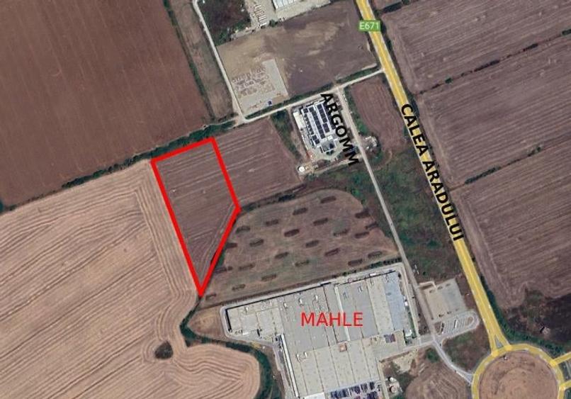 Teren Construcții intravilan de 16197 mp, în Aradului