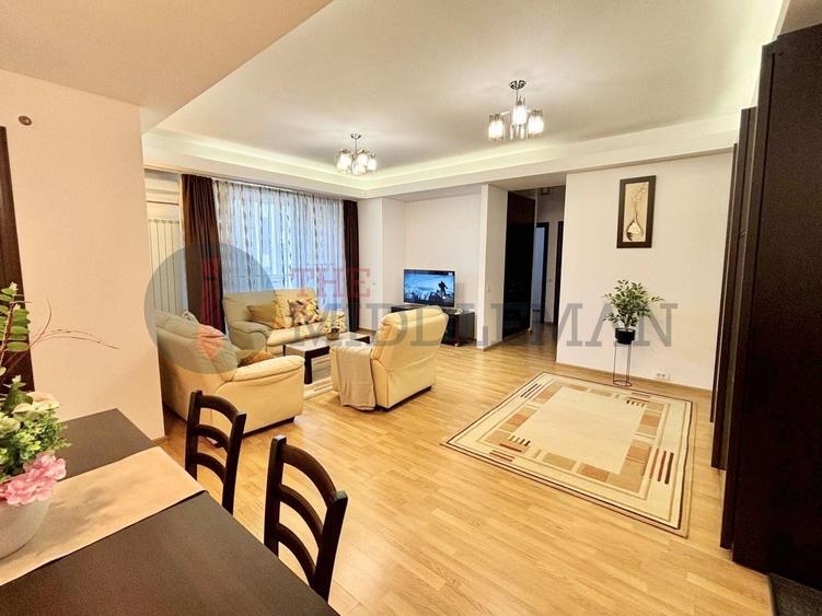 Apartament cu 4 camere decomandat, mobilat în Herăstrău