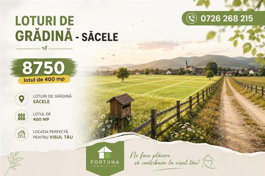 Teren agricol extravilan de 400 mp, în Turcheș