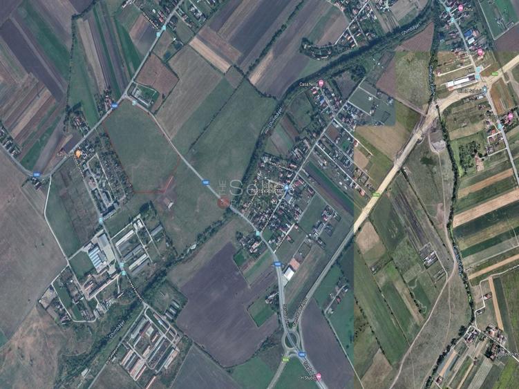 Teren Construcții intravilan de 55700 mp, în Stupini