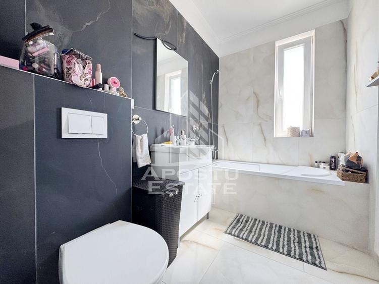 Apartament cu 2 camere semidecomandat, mobilat în Giroc