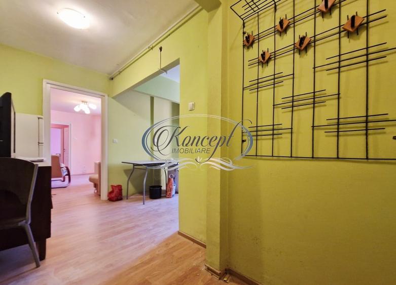 Apartament cu 2 camere semidecomandat, mobilat în Gheorgheni