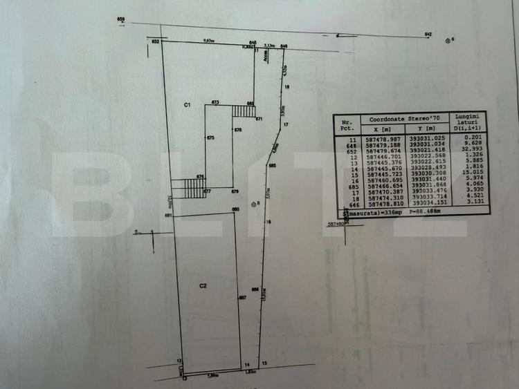 Casă individuală cu 5 camere cu Teren 336 Mp în Semicentral