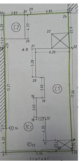 Teren Construcții intravilan de 301 mp, în Stadion