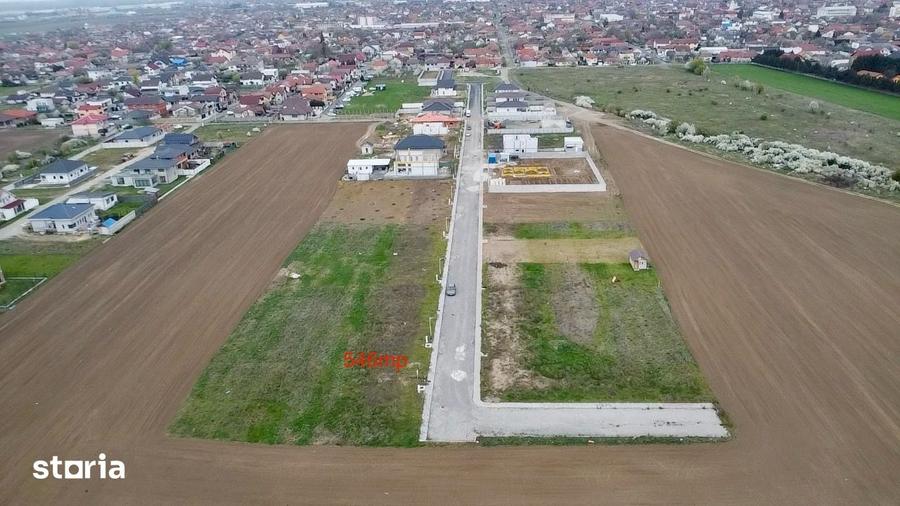 Teren de vanzare zona noua Bujac 546mp AC ON+1 teren pe col? separate - 1