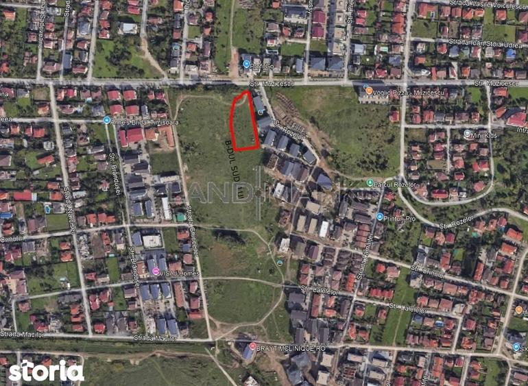 COMISION 0%Teren pentru BLOC S+P+6E+Er de vanzare in zona Girocului - 1