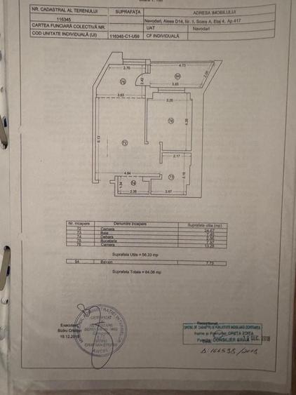 Apartament cu 2 camere în Central