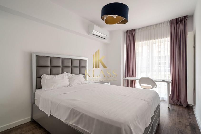 Apartament cu 3 camere semidecomandat, mobilat în Pipera