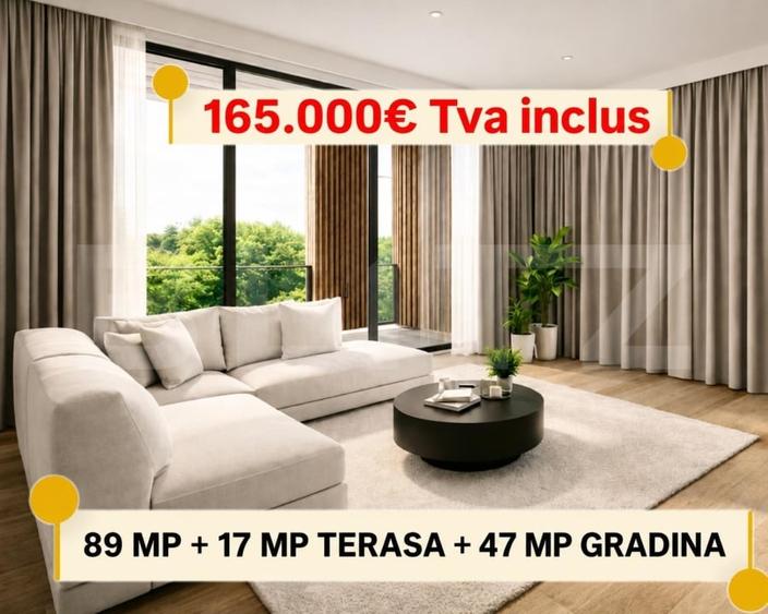 Apartament de vanzare cu 4 camere, 89 mp, zona Torontalului - 1