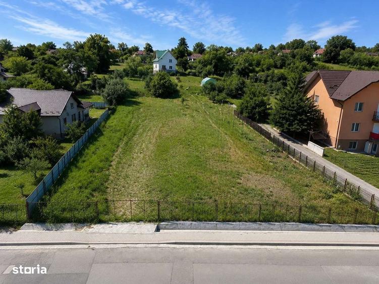 Teren intravilan Horpaz Miroslava, Iasi 1399 mp 23m deschidere asfalt - 2