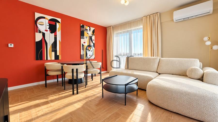 Apartament cu 2 camere decomandat, mobilat în Între Lacuri
