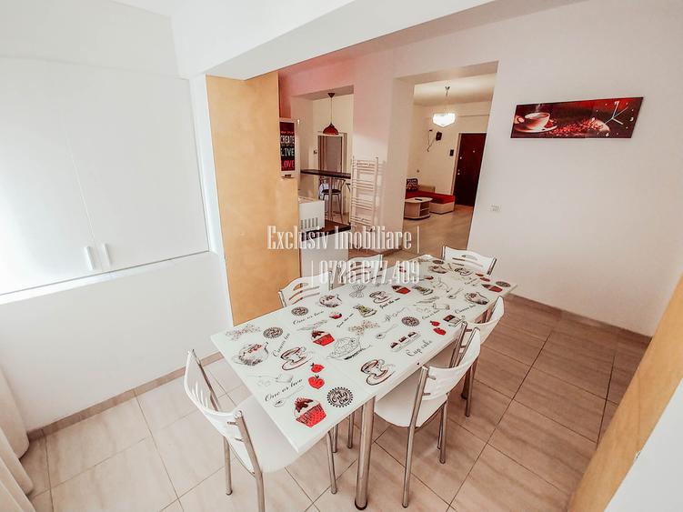 Apartament cu 4 camere decomandat, mobilat în Delfinariu