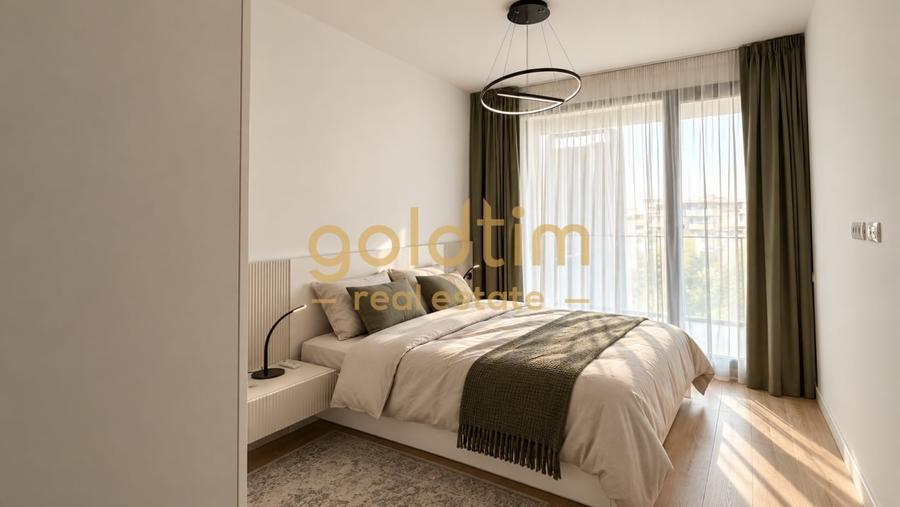 Apartament cu 2 camere decomandat, mobilat în Herăstrău