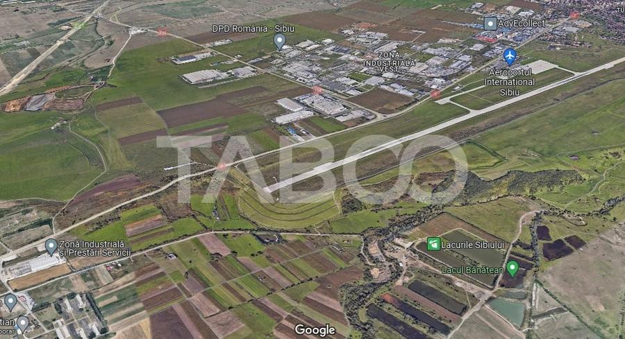 Teren Construcții intravilan de 14800 mp, în Industrial Vest