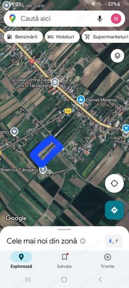 Teren de 1800 mp, în Tărtășești