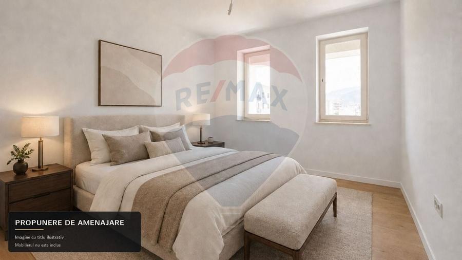 Apartament cu 3 camere decomandat în Tractorul