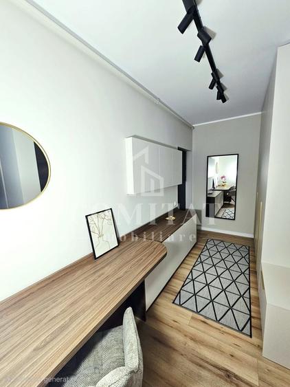 Apartament cu 2 camere semidecomandat, mobilat în Florești
