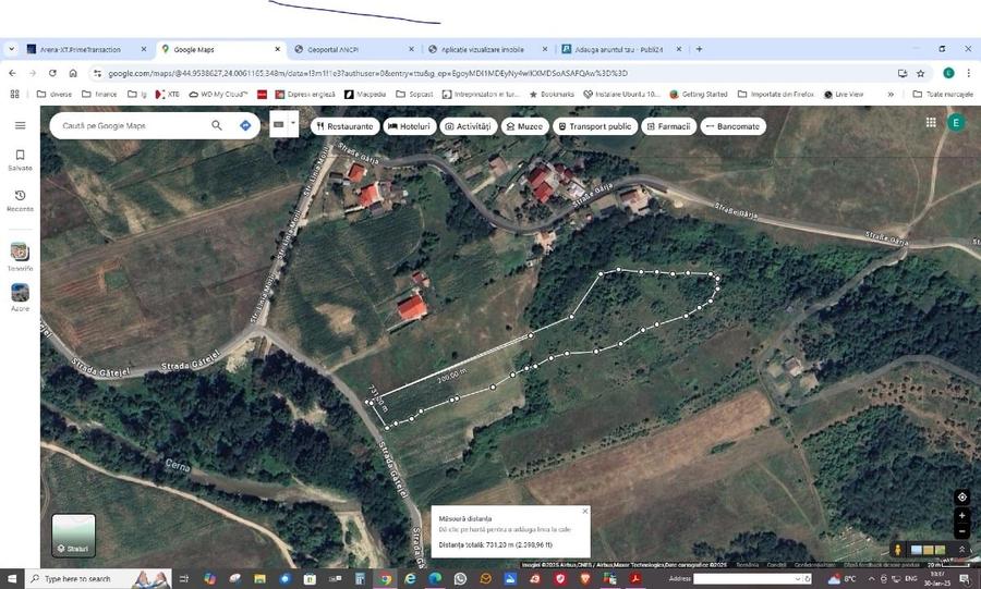Teren Construcții intravilan de 6300 mp, în Copăceni