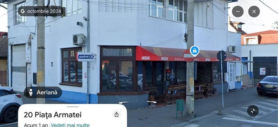 Spațiu comercial, de 140 mp, în Piața Armatei