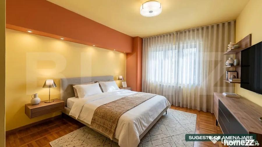 Apartament cu 3 camere decomandat în Central