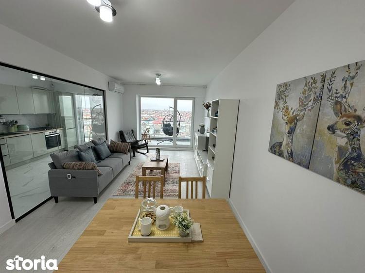 Apartament cu 2 camere, mobilat în Industriilor