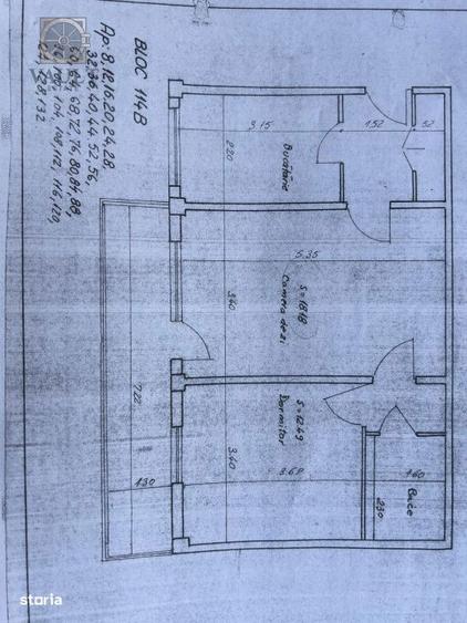 Apartament cu 2 camere decomandat în Dobroești