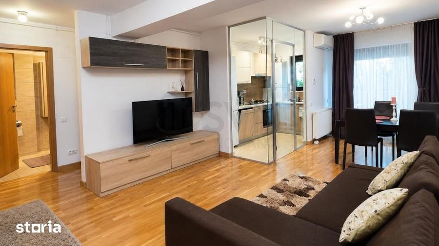 Apartament cu 2 camere, mobilat în Grivița