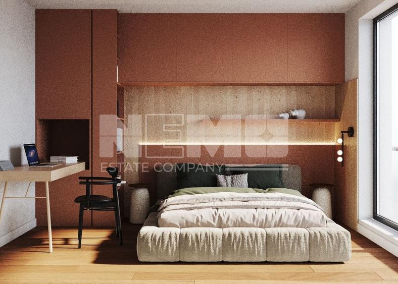 Apartament cu 3 camere semidecomandat în Central