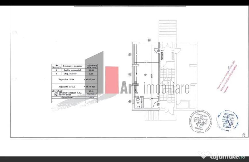 Spatiu comercial 2 etaje stradal, compartimentat, Popesti... - 11