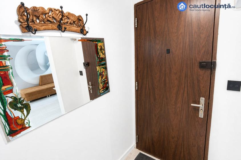 Apartament cu 2 camere semidecomandat, mobilat în P-ța Romană