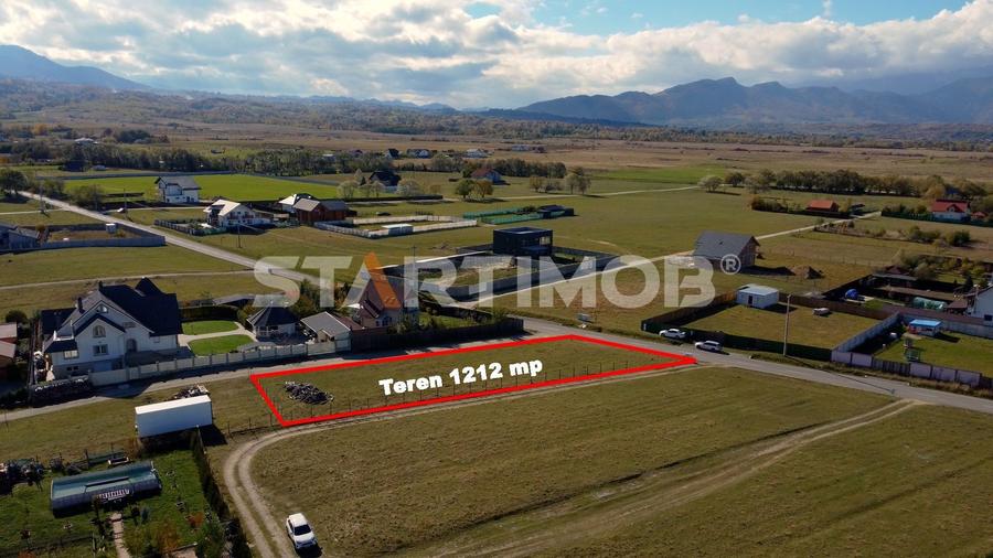 Teren Construcții intravilan de 1212 mp, în Glăjărie