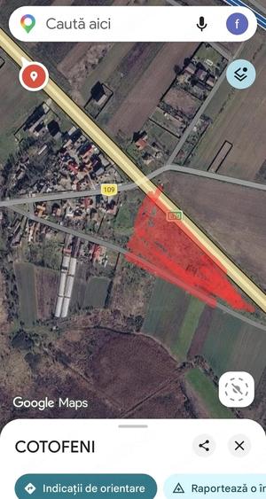 Teren de 5000 mp, în Coțofenii din Față