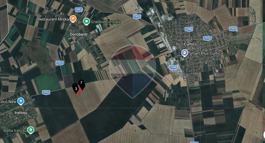 Teren agricol extravilan de 46300 mp, în Periferie
