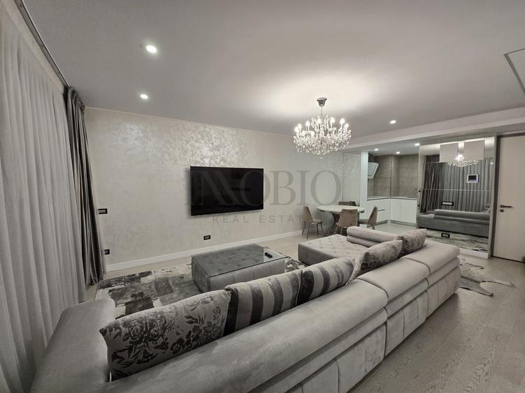 Apartament cu 2 camere semidecomandat, mobilat în Herăstrău
