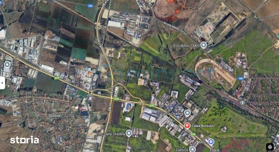 Teren industrial de vanzare, Calea Borsului, Oradea,V3694B ,Gaminvest - 1