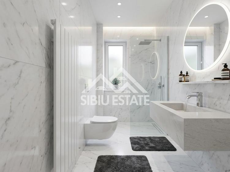 Duplex cu 5 camere cu Canalizare în Orașul de Jos