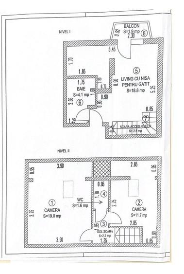 Apartament cu 3 camere în Vasile Aaron