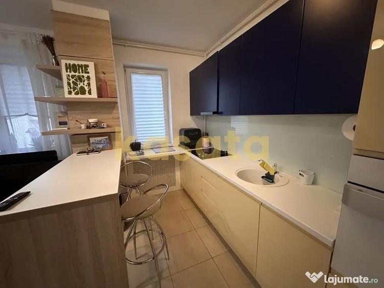 Apartament cu 2 camere semidecomandat, mobilat în Grozăvești