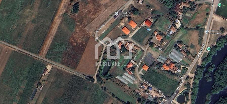 Teren Construcții intravilan de 1000 mp, în Jucu de Mijloc