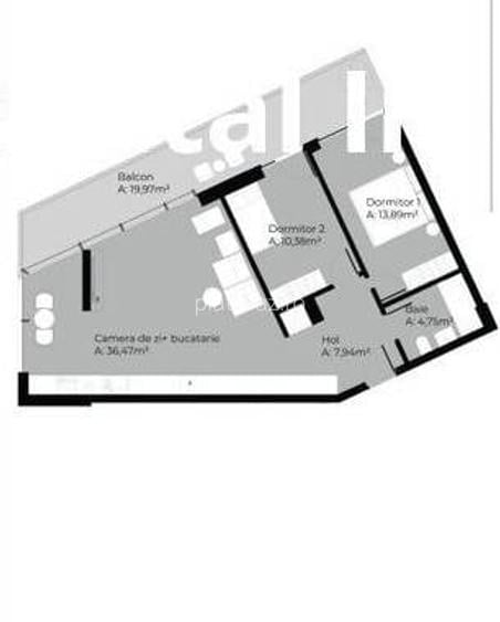 Apartament nou cu 3 camere 72mp, etaj intermediar, cu garaj si terasa in Gheorgheni