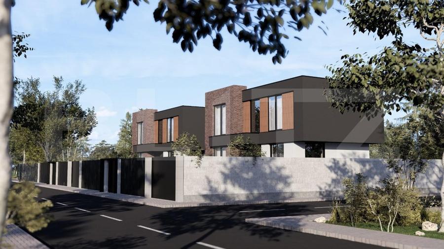 Casa moderna la roșu , 114.95 mp utili,  324 mp teren - Burdujeni - 3