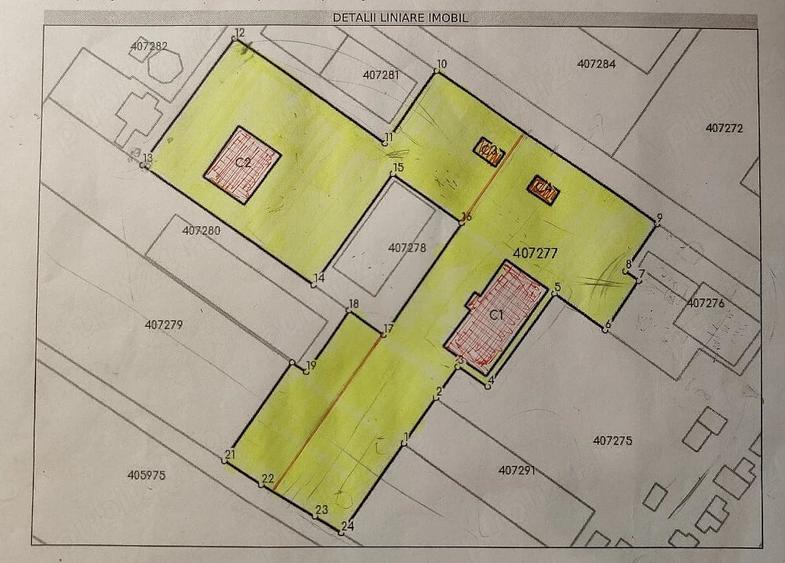 Casă cu Teren 4750 Mp în Central