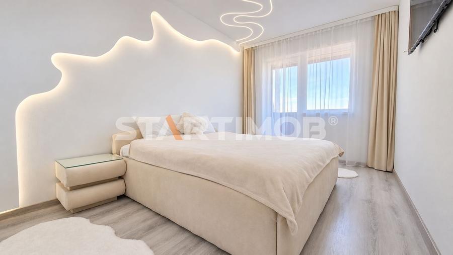 Apartament cu 2 camere decomandat, mobilat în Sânpetru