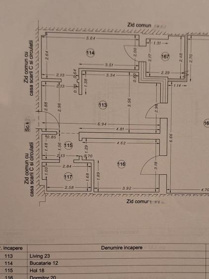 Apartament cu 2 camere decomandat, mobilat în Tomis Nord