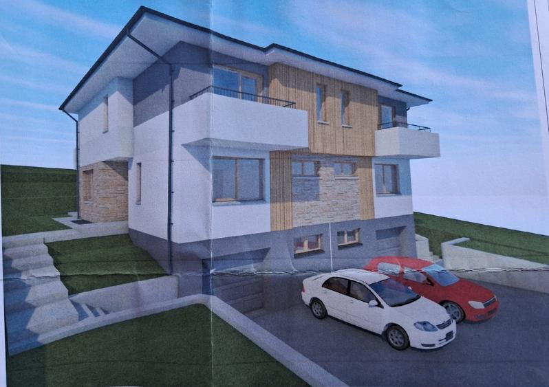 Duplex cu 4 camere cu Garaj în Feleacu