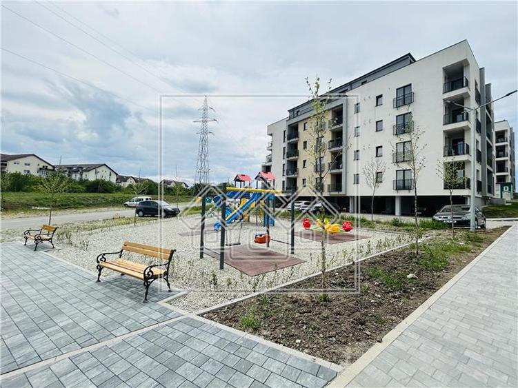 Apartament 2 camere, intabulat, terasa mare, bloc nou, zona buna - 12