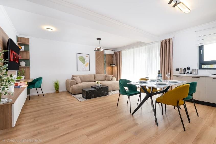 Apartament cu 2 camere semidecomandat în Tractorul