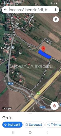 Gruiu, Ilfov De vanzare loturi de teren 500 mp