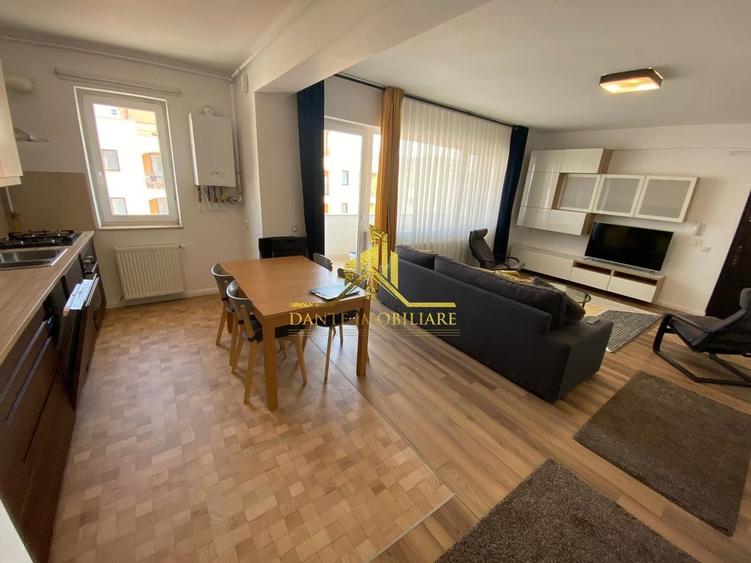 Apartament cu 2 camere semidecomandat, mobilat în Bună Ziua