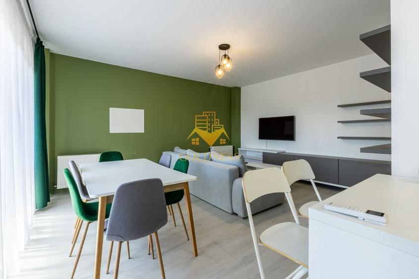 Apartament cu 2 camere semidecomandat, mobilat în Iris